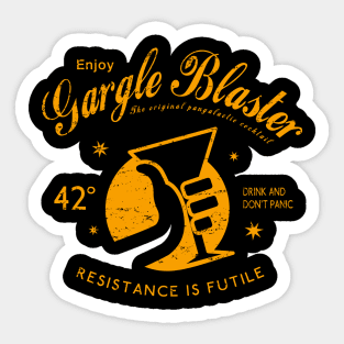 Gargle blaster Sticker